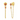 Gold earrings with red gemstones on a white background