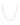 A gold tennis necklace with linked elements, displayed on a plain background.
