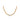Gold chain necklace with a heart-shaped pendant on a white background