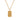 Gold and Diamond Chequered Pendant Necklace